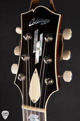 Collings I-35 LC Deluxe Custom Inlay/ThroBaks Electric Guitar in Rootbeer