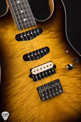 Suhr Standard Roasted Electric Guitar in 2 Tone Tobacco Sunburst