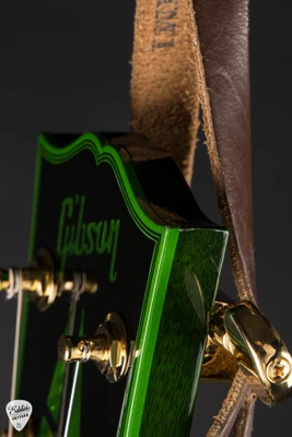 2025 Gibson Custom Shop PSL Les Paul Custom Figured Green Widow Electric Guitar