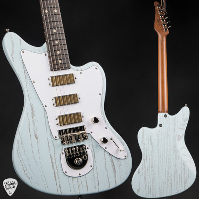 Tom Anderson Raven Classic Satin Sonic Blue Electric Guitar