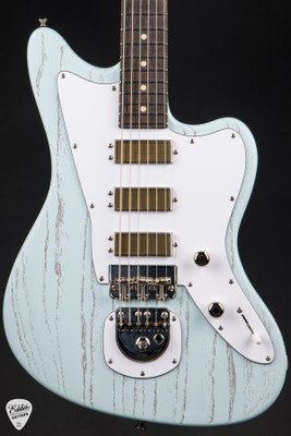 Tom Anderson Raven Classic Satin Sonic Blue Electric Guitar