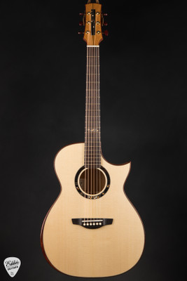 2025 – Rebecca Urlacher Concert Acoustic Guitar with German Spruce & Keyaki