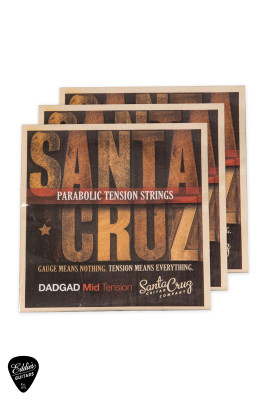 SCGC DADGAD Mid Tension Parabolic Acoustic Strings