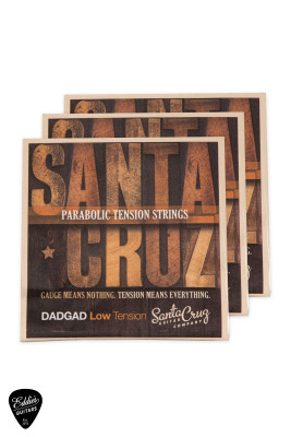 SCGC DADGAD Low Tension Parabolic Acoustic Strings