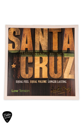 Santa Cruz Parabolic Tension Acoustic Strings Low Tension (3-Pack)