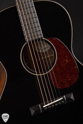 Bourgeois OMS Country Boy Black Top Acoustic Guitar with Sinker Sitka Spruce & Sinker Mahogany