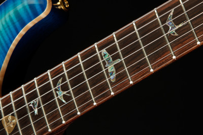 Sale Pending-2023 - Paul Reed Smith Eddie's Guitars Wood Library 509 - Makena Blue/Korina Back/Rosewood Neck/Cocobolo FB