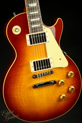 Hold - Gibson Custom Shop PSL '58 Les Paul Standard Reissue Gloss Vintage Cherry Teaburst 8.6 #83150