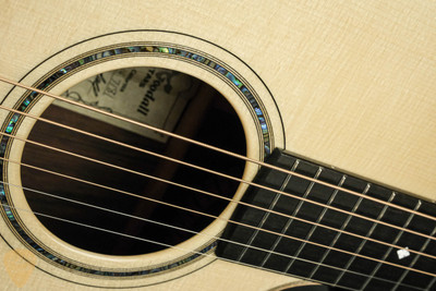 Goodall Parlor 14 Fret Cutaway - Adirondack Spruce & Cocobolo