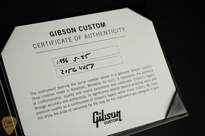 2024 - Gibson 1936 J-35 Vintage Sunburst 4.1 #20564058