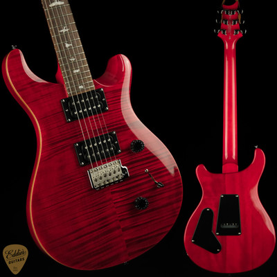 ギター Paul Reed Smith SE Custom 24 Paul Reed Smith Limited Edition SE Custom 24 - Ruby - Eddie's Guitars