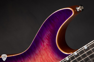 ESP USA M-II DX Electric Guitar in Cranberry Sunburst