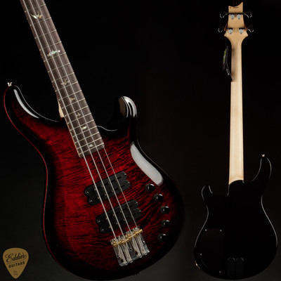 Paul Reed Smith Grainger 4 String Bass - Fire Smokeburst