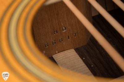 2022 – Pre-War Herringbone Dreadnought – Adirondack Spruce & Primo Brazilian Rosewood Acoustic Guitar