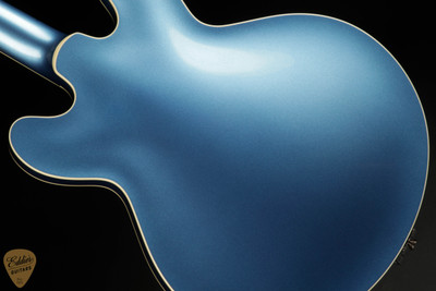 2024 - Collings I-35 LC Deluxe Custom Inlay/ThroBaks/Bigsby - Pelham Blue (pre-owned) #232109