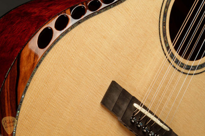 Sale Pending-2024 - Kevin Ryan Paradiso Grand Concert 10 String - Sitka Spruce & Figured Mahogany