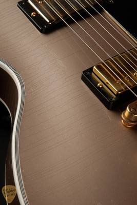 Gibson Custom Shop PSL Murphy Lab Les Paul Custom Heavy Aged Gold Mist Poly Electric Guitar