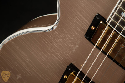 Gibson Custom Shop PSL Murphy Lab Les Paul Custom Heavy Aged Gold Mist Poly Electric Guitar