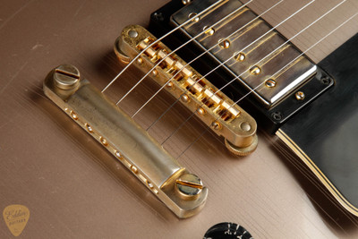 2024 - Gibson Custom Shop PSL Murphy Lab Les Paul Custom Heavy Aged Gold Mist Poly 9.11 #CS400747