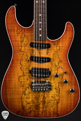 James Tyler Studio Elite HD-P Spalted Maple Honey Burst electric guitar