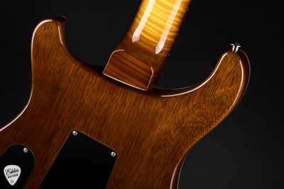 Paul Reed Smith Eddie’s Guitars Wood Library Custom 24 Semi-Hollow Korina/Ziricote Livingston Lemondrop electric guitar