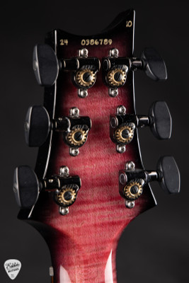 Paul Reed Smith Eddie’s Guitars Wood Library Custom 24 Semi-Hollow Korina/Ziricote – Bonnie Pink Smokeburst electric guitar