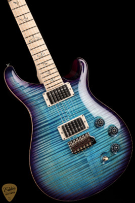 2024 - Paul Reed Smith Eddie's Guitars Wood Library DGT (David Grissom Trem)Swamp Ash/Figured Maple Neck Aquableux Purple Burst