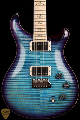 2024 - Paul Reed Smith Eddie's Guitars Wood Library DGT (David Grissom Trem)Swamp Ash/Figured Maple Neck Aquableux Purple Burst