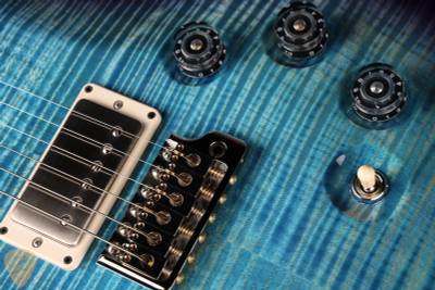 2024 - Paul Reed Smith Eddie's Guitars Wood Library DGT (David Grissom Trem)Swamp Ash/Figured Maple Neck Aquableux Purple Burst