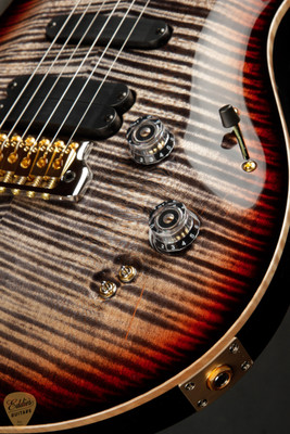 Sale Pending - 2023 - Paul Reed Smith Eddie's Guitars Wood Library 509 - Charcoal Tri Color Burst/Korina Back/Rosewood Neck/Cocobolo FB