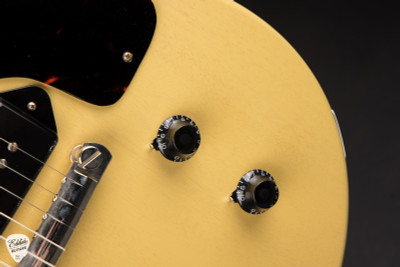 Gibson Custom Shop 1958 Les Paul Junior Double-Cut Reissue VOS Electric Guitar in TV Yellow 7.3 #85582