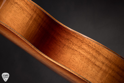 Huss & Dalton Crossroads L-13 Deluxe Deep Body – All Koa Acoustic Guitar