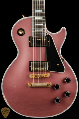 Gibson Custom Shop PSL Murphy Lab Les Paul Custom Heavy Aged Heather Mist Poly Electric Guitar