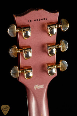 Gibson Custom Shop PSL Murphy Lab Les Paul Custom Heavy Aged Heather Mist Poly Electric Guitar