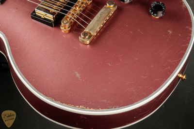 Gibson Custom Shop PSL Murphy Lab Les Paul Custom Heavy Aged Heather Mist Poly Electric Guitar