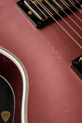 Gibson Custom Shop PSL Murphy Lab Les Paul Custom Heavy Aged Heather Mist Poly Electric Guitar