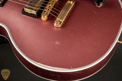 Gibson Custom Shop PSL Murphy Lab Les Paul Custom Heavy Aged Heather Mist Poly Electric Guitar