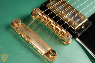 Gibson Custom Shop PSL Murphy Lab Les Paul Custom Heavy Aged Inverness Green Electric Guitar