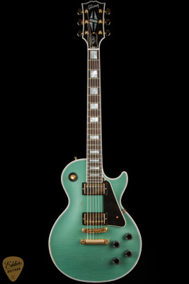 Gibson Custom Shop PSL Murphy Lab Les Paul Custom Heavy Aged Inverness Green Electric Guitar