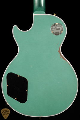 Gibson Custom Shop PSL Murphy Lab Les Paul Custom Heavy Aged Inverness Green Electric Guitar
