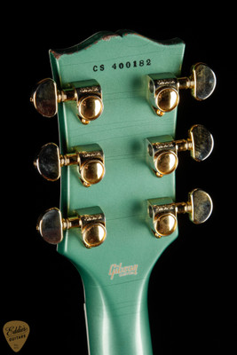 Gibson Custom Shop PSL Murphy Lab Les Paul Custom Heavy Aged Inverness Green Electric Guitar