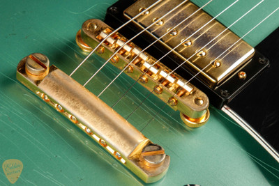 Gibson Custom Shop PSL Murphy Lab Les Paul Custom Heavy Aged Inverness Green Electric Guitar