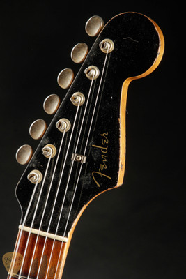 Fender Custom Shop Eddie's Guitars Exclusive Dealer Select Roasted 1963 Stratocaster Heavy Relic - Black