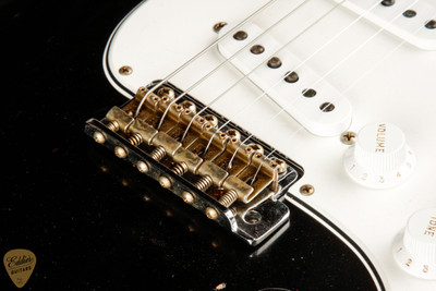 Fender Custom Shop Eddie's Guitars Exclusive Dealer Select Roasted 1963 Stratocaster Heavy Relic - Black