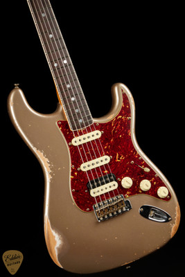 Fender Custom Shop Limited Edition 1967 HSS Stratocaster Heavy Relic - Aged Shorline Gold