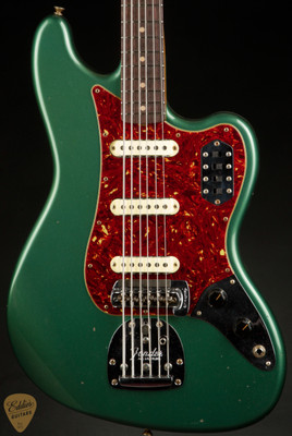 Fender Custom Shop Journeyman Relic® Bass VI - Sherwood Metallic