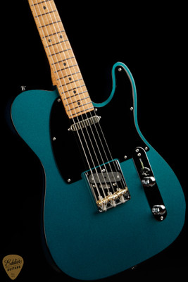 2024 - Suhr Eddie's Guitars Exclusive Roasted Classic T Paulownia - Ocean Turquoise Metallic