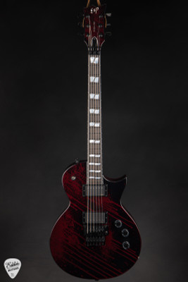 ESP USA Eclipse Electric Guitar in Blood Splatter