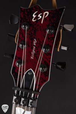 ESP USA Eclipse Electric Guitar in Blood Splatter