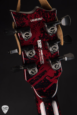 ESP USA Eclipse Electric Guitar in Blood Splatter